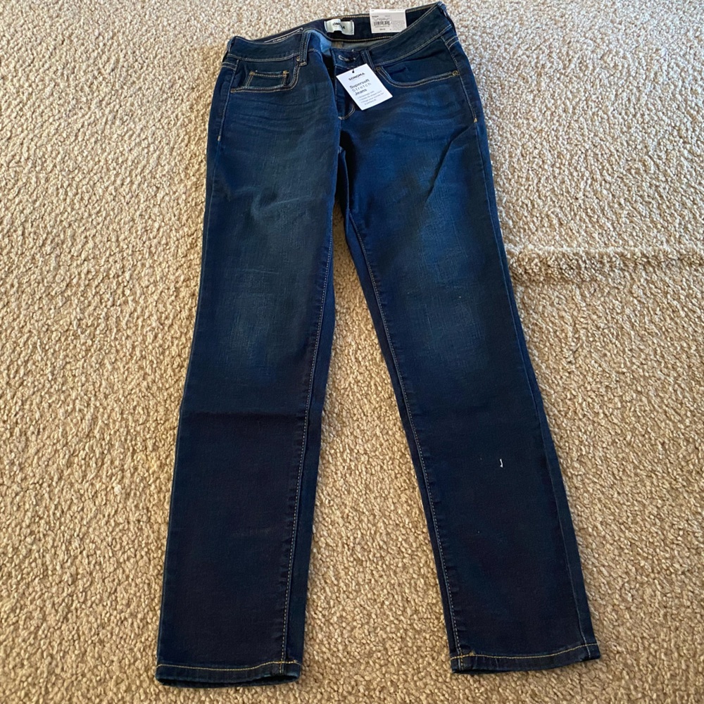 NWT Sonoma Supersoft stretch jeans, curvy skinny size 4S
